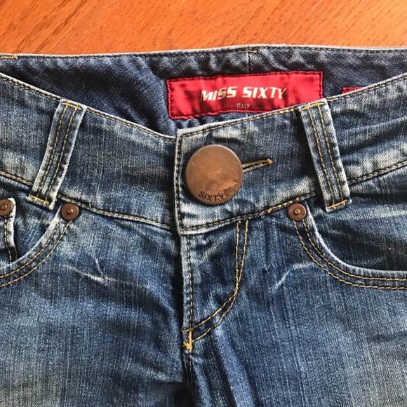 Miss Sixty Snuffles Jeans size 27 - Picture 3 of 5